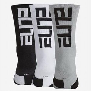 Nike Elite Crew Socks Crew Boys Youth
XS Sock 5-7 Shoe 10C-3Y